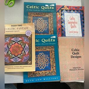 Celtic Quilt Design Books Collection Bundle 5 Books